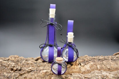 Studio FADE potion bottle drinkfles glazen fles met leer houder